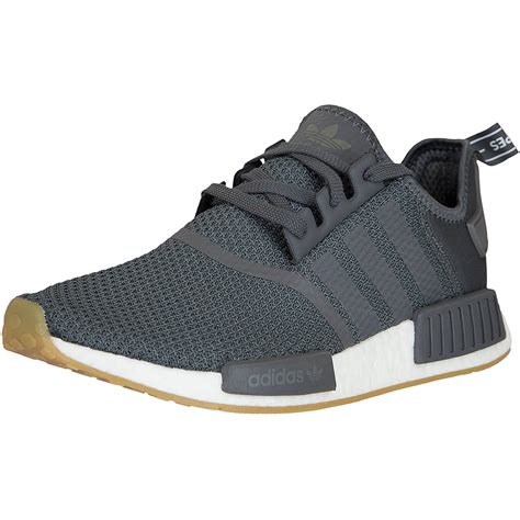 adidas nmd r1 herren grau weiß|Adidas NMD r1 men's.